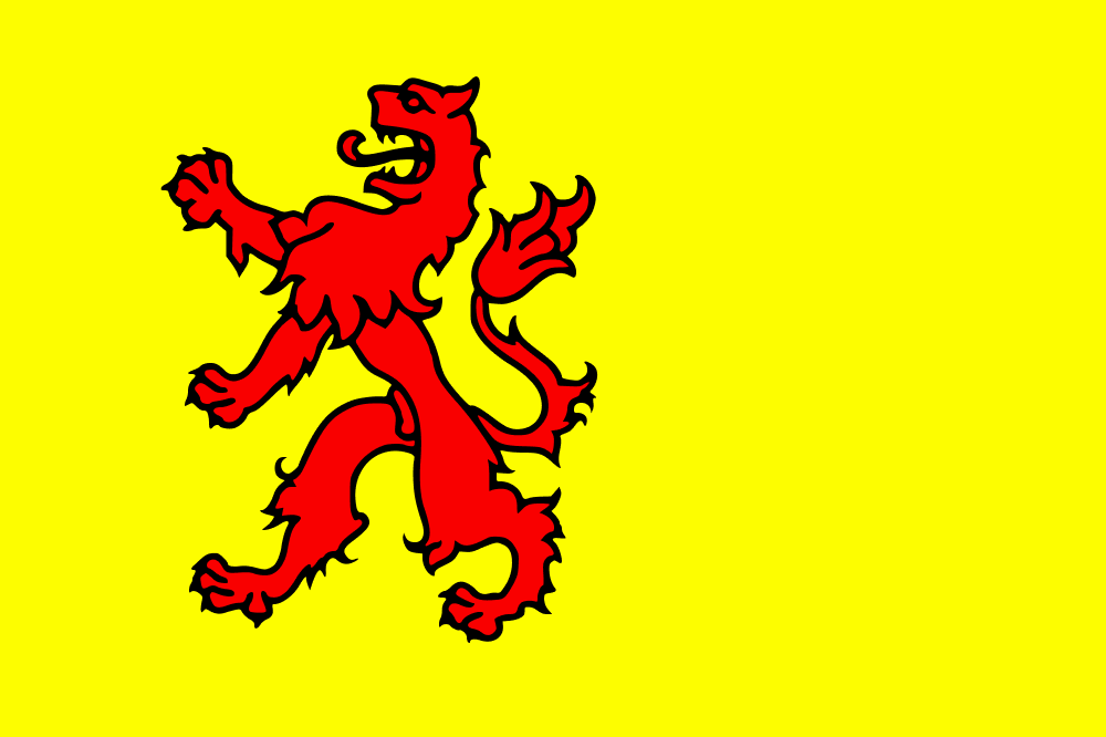 Vlag van de provincie zuid-holland